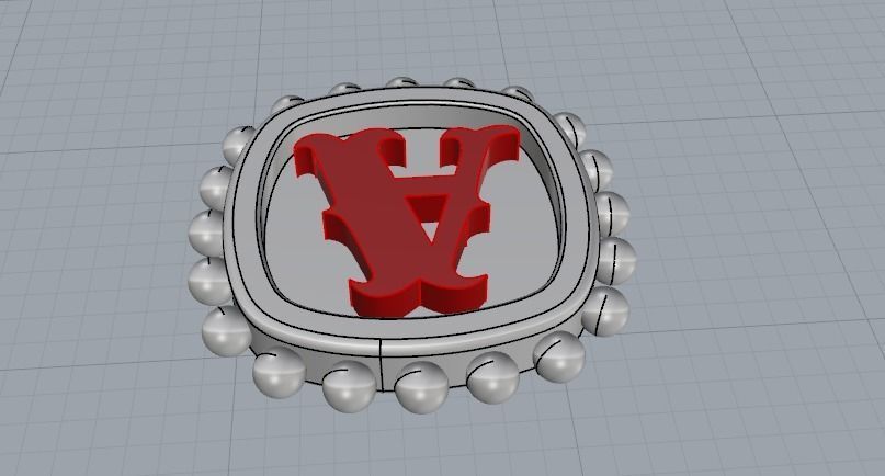 English alphabet 856 3D print model_8