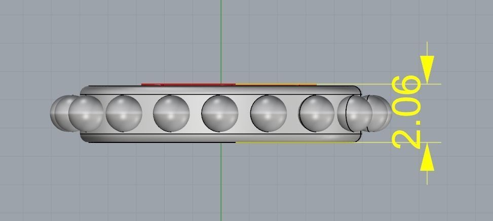 English alphabet 856 3D print model_5