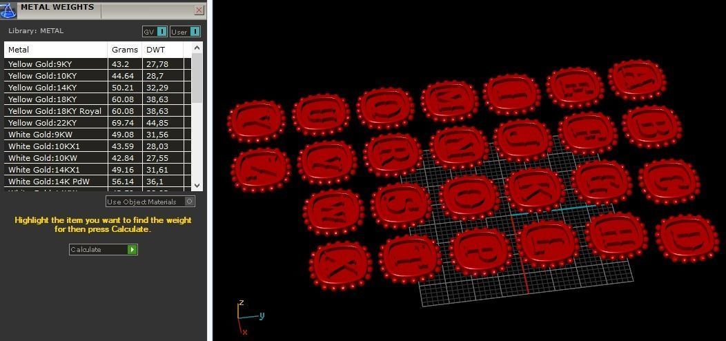 English alphabet 856 3D print model_3