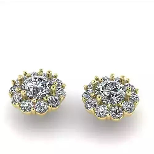 Earrings 868 3D print model