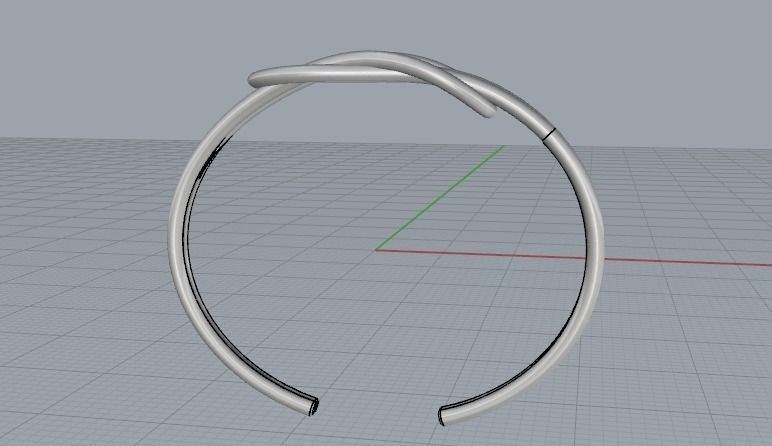 Bracelet 867 3D print model_8