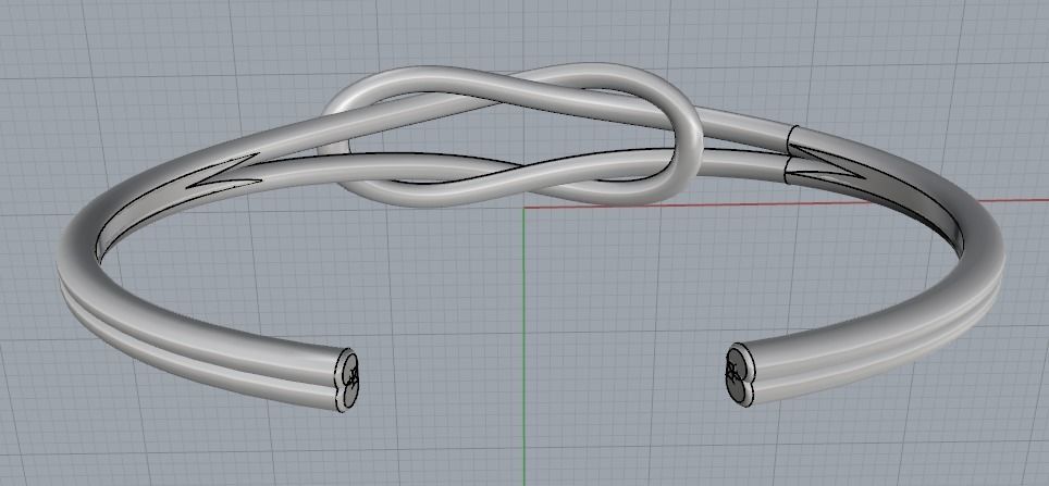 Bracelet 867 3D print model_9