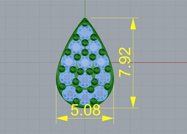 Pendant 865 3D print model_4