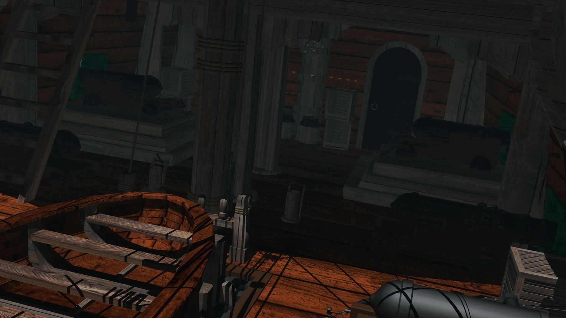 Detailed Ship Free 3D model_5