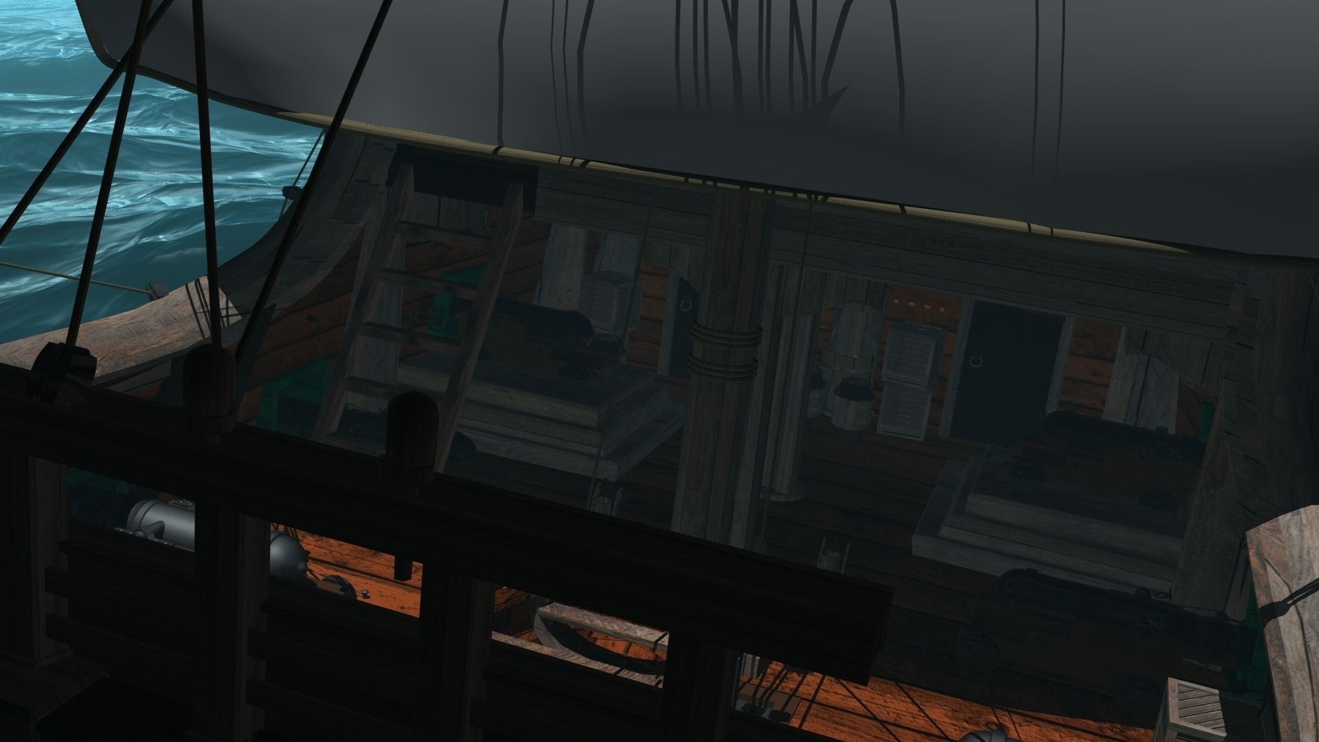 Detailed Ship Free 3D model_2