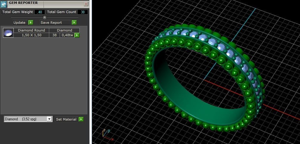 Ring 875 3D print model_3
