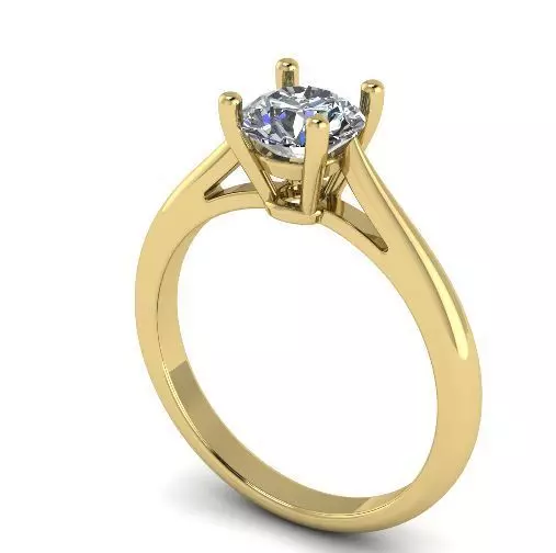 Soliter ring 874 3D print model_0