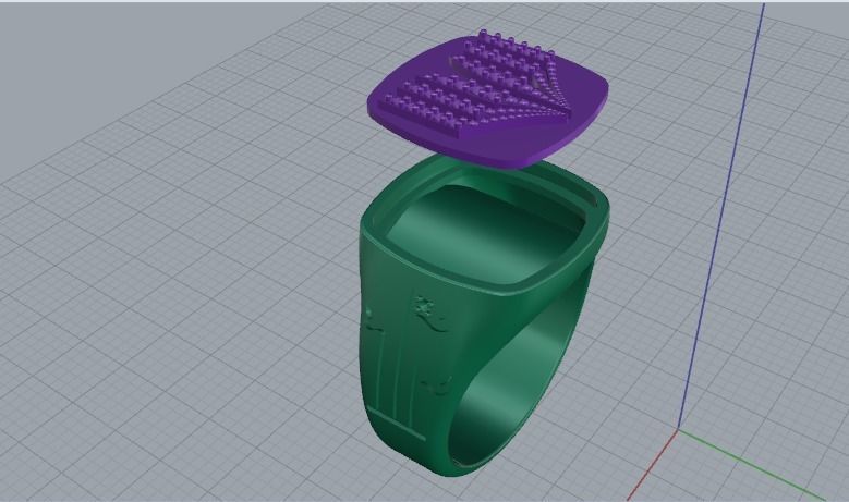 Ring 890 3D print model_10