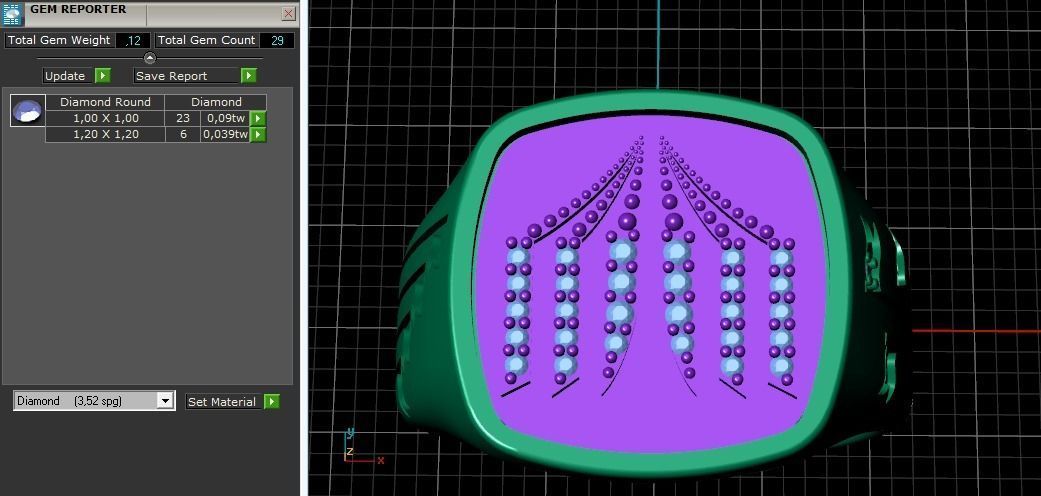 Ring 890 3D print model_3