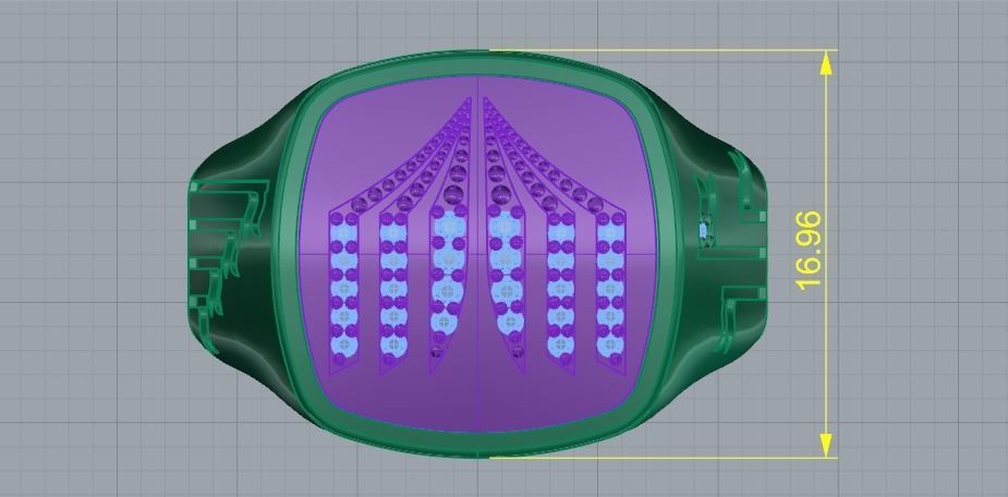 Ring 890 3D print model_6