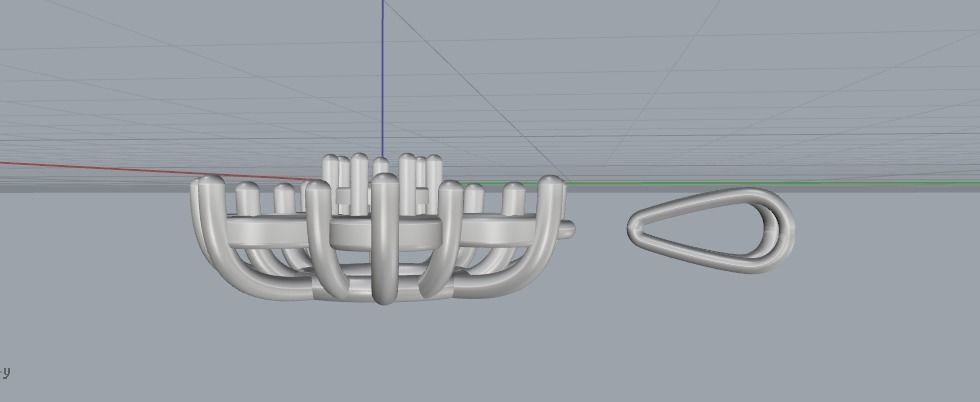 Pendant 889 3D print model_7