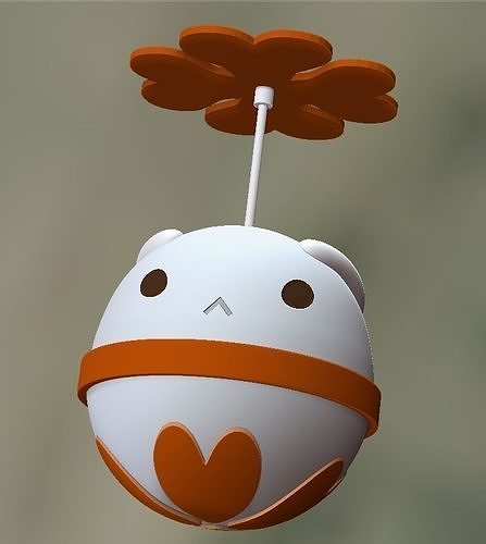 Accessory of Klee Genshin Suitable for 3d printing  Hare 3D print model