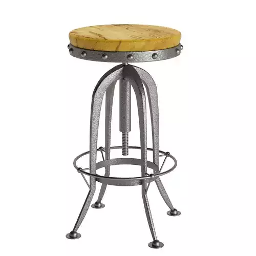 Pittsburg Adjustable Height Barstool