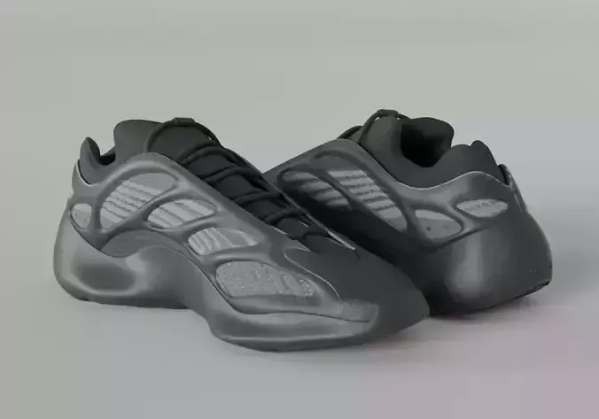 Yeezy 700 v3 Alvah Low-poly 3D model