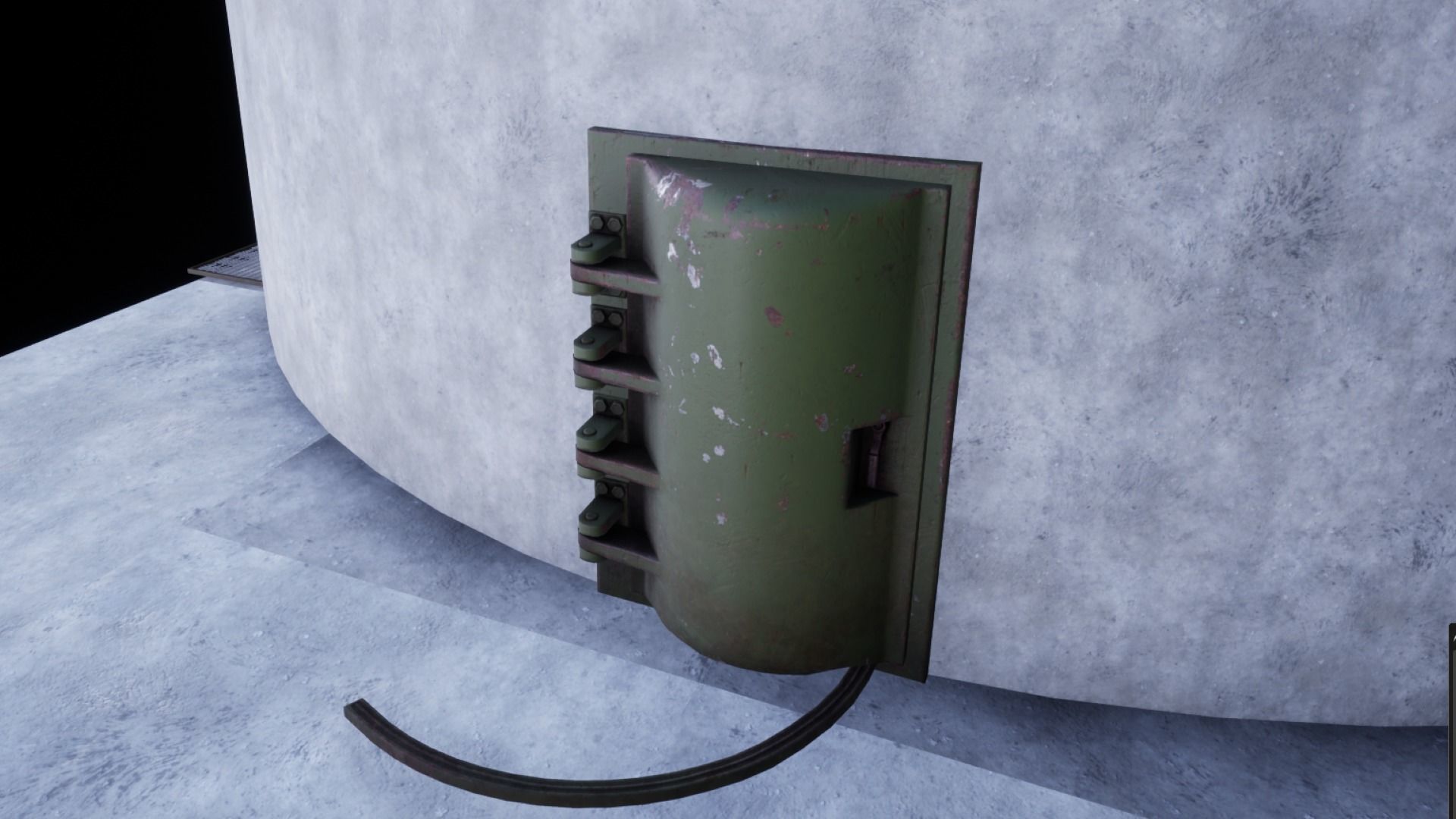 Bunker Pack Low-poly 3D model_27