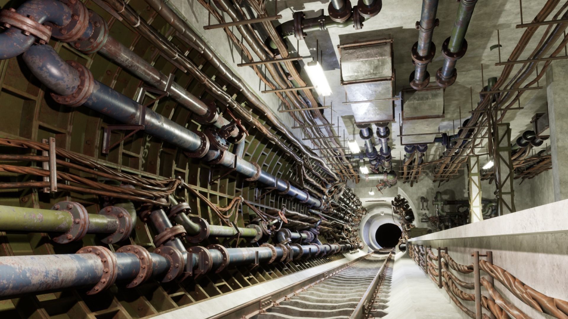 Bunker Pack Low-poly 3D model_29