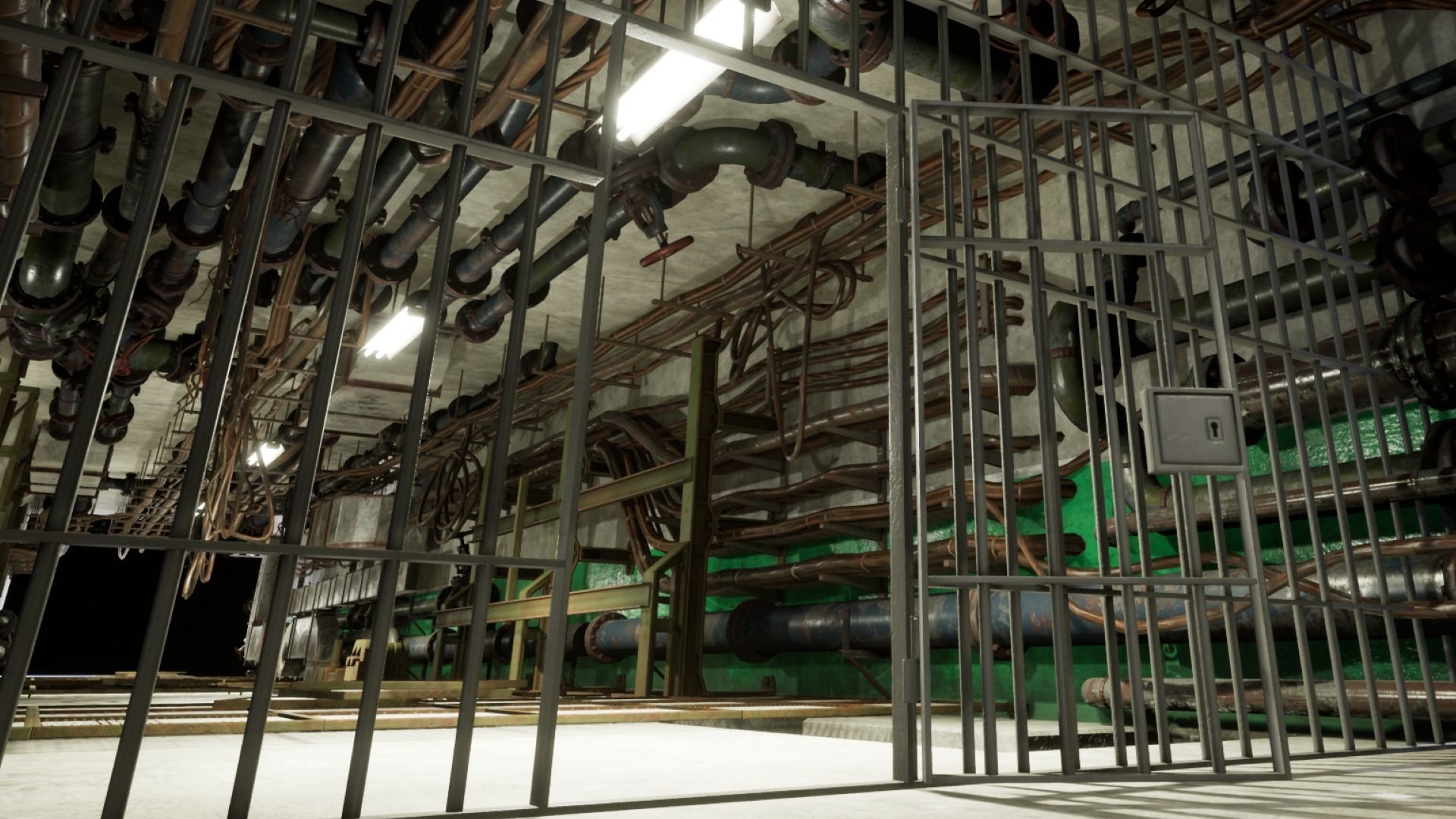 Bunker Pack Low-poly 3D model_16