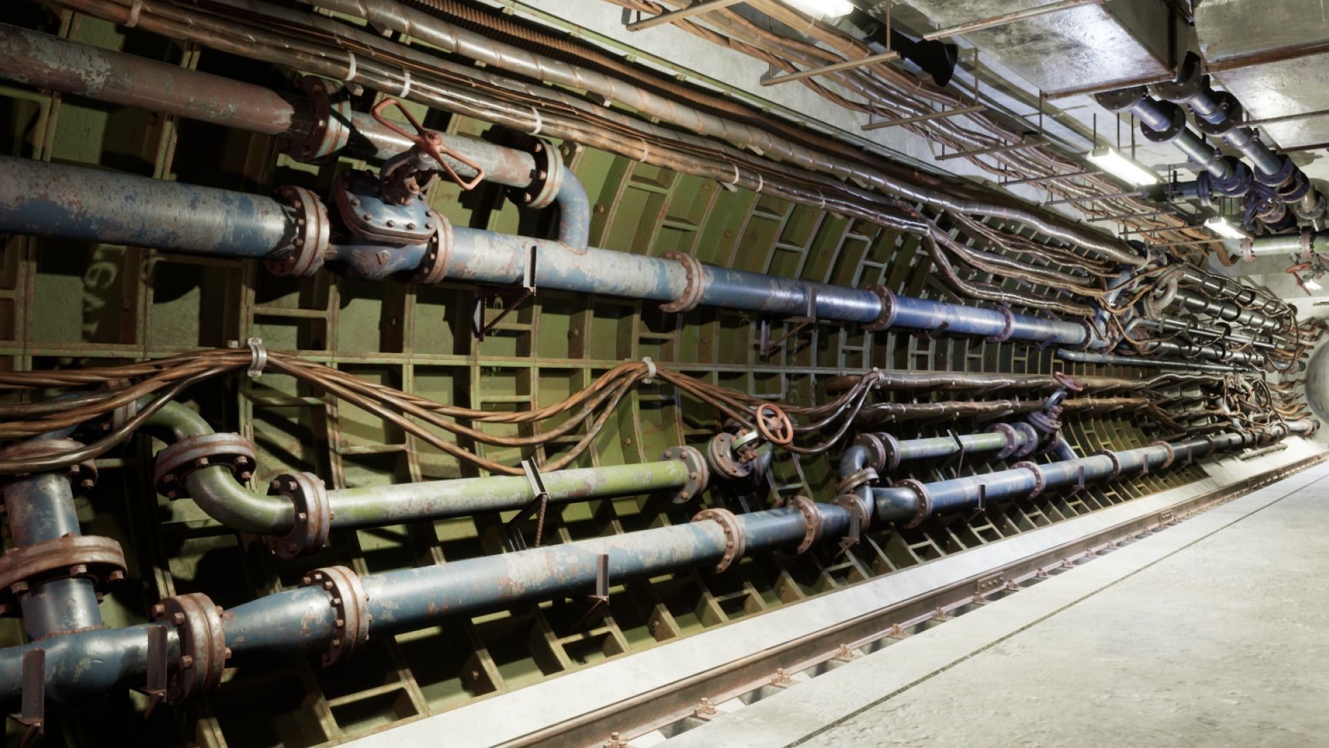 Bunker Pack Low-poly 3D model_31