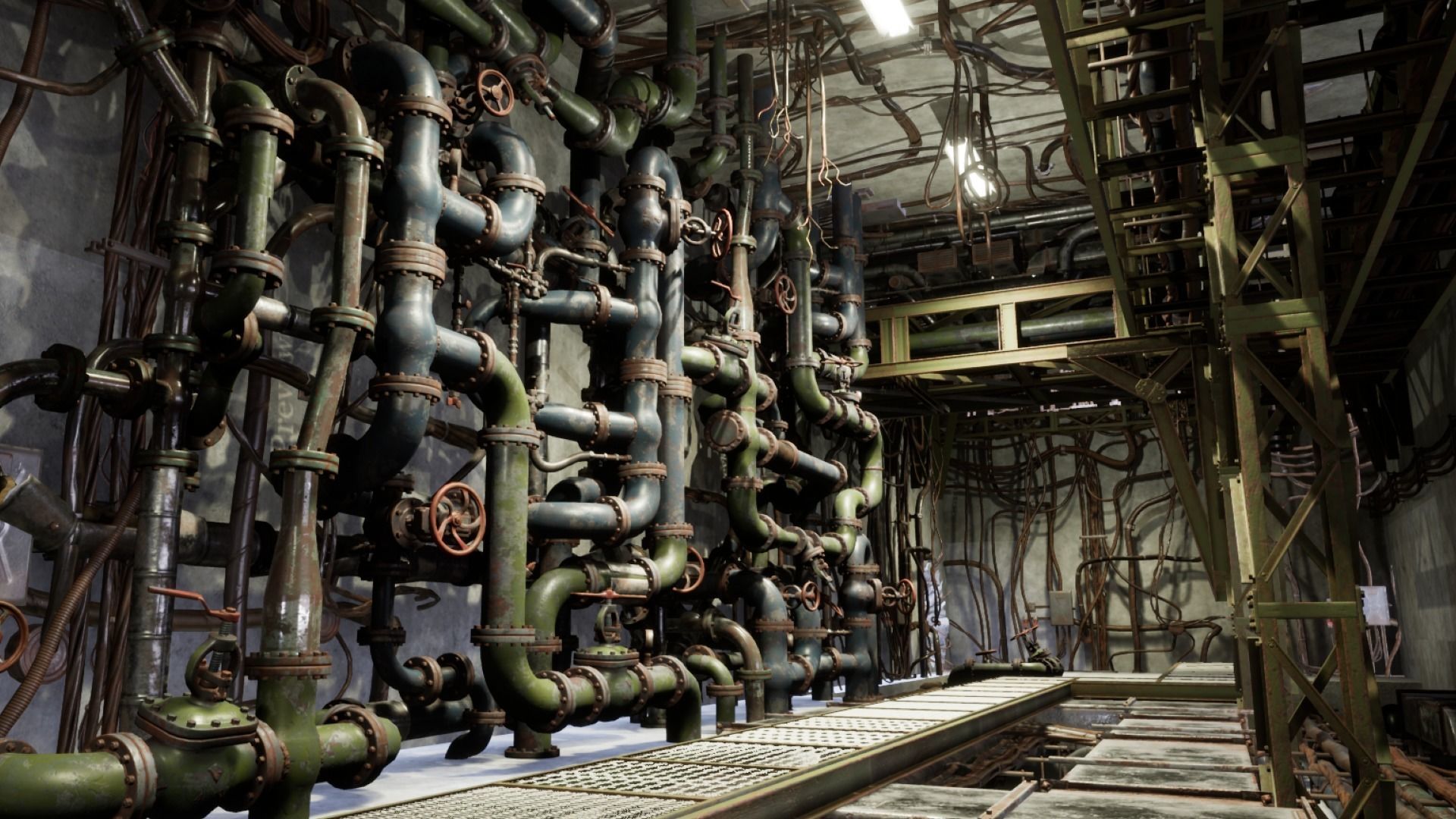 Bunker Pack Low-poly 3D model_3