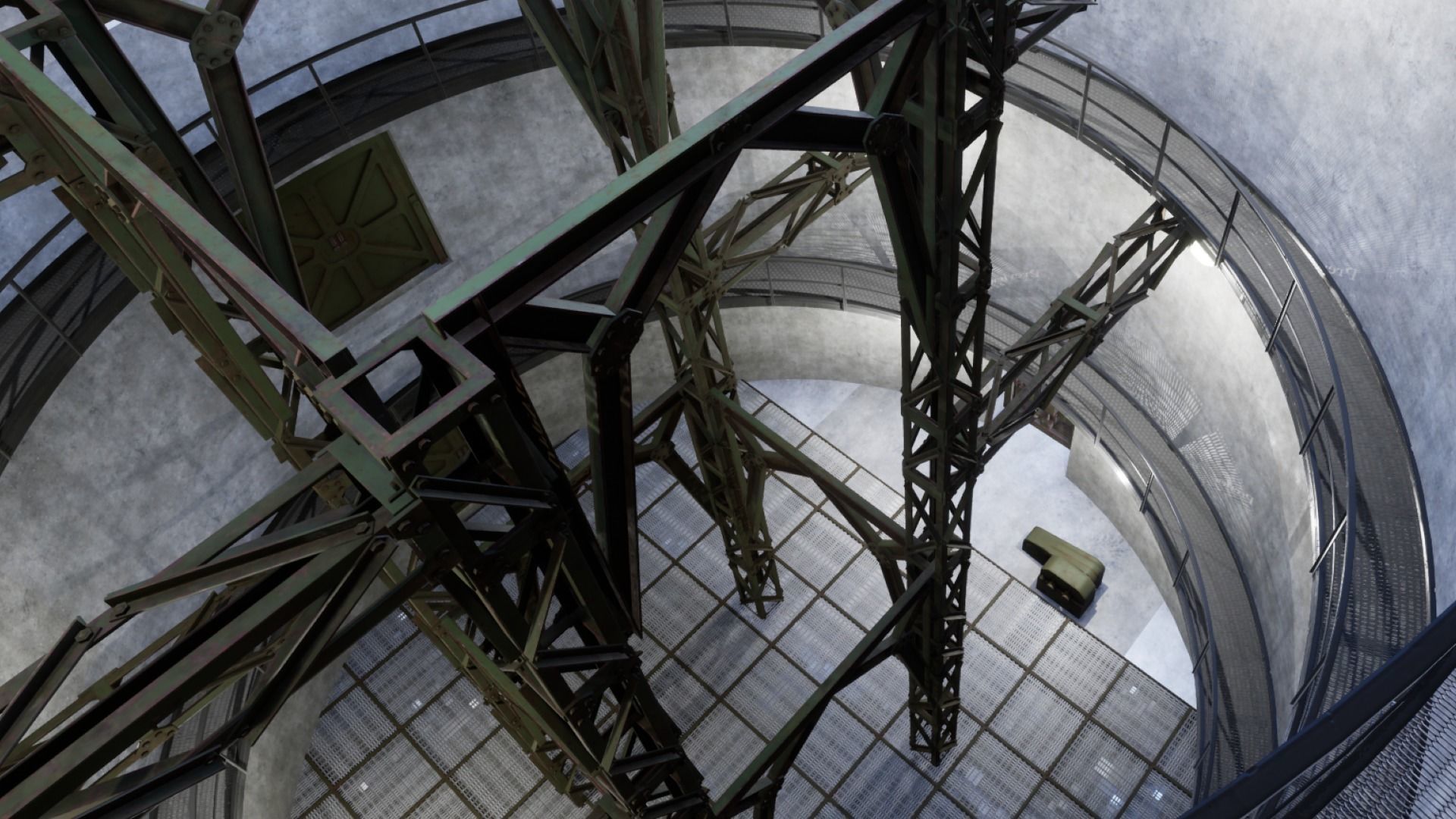 Bunker Pack Low-poly 3D model_23