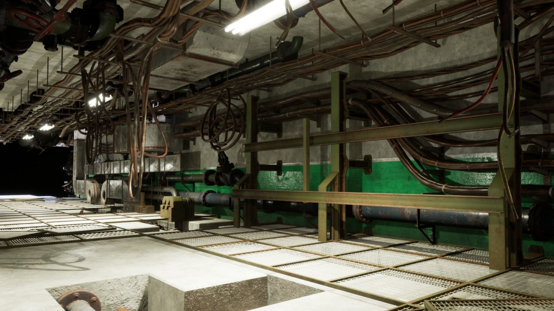 Bunker Pack Low-poly 3D model_18