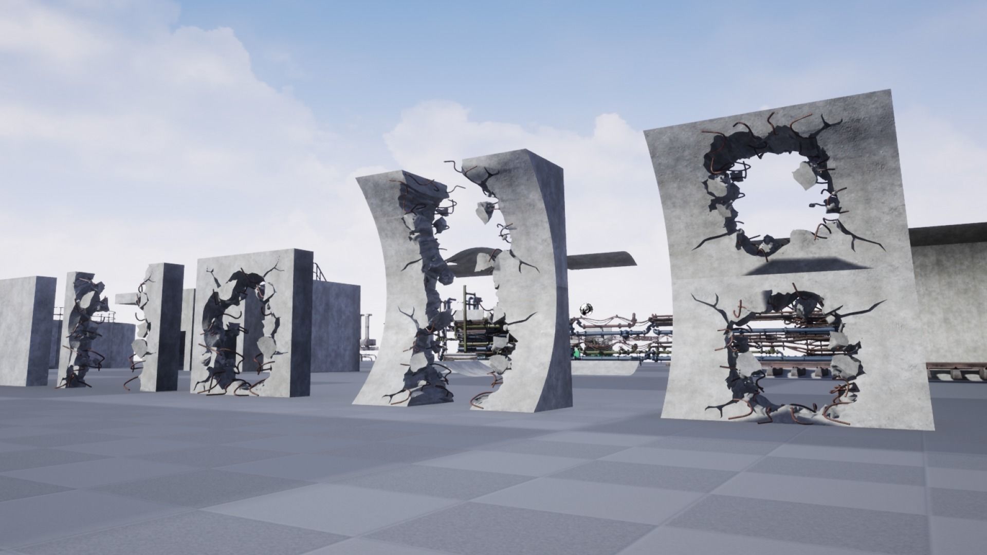 Bunker Pack Low-poly 3D model_11