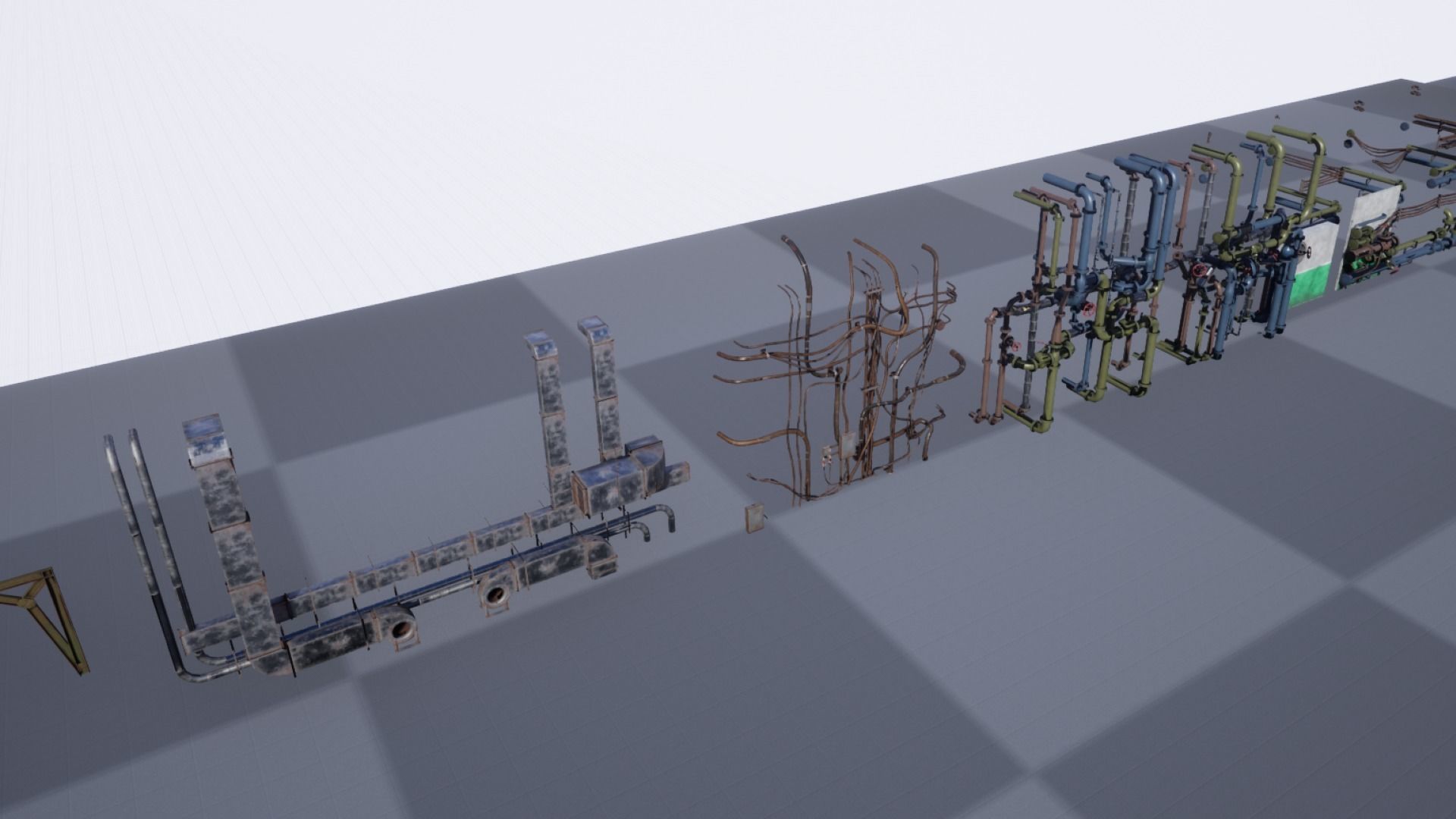 Bunker Pack Low-poly 3D model_6