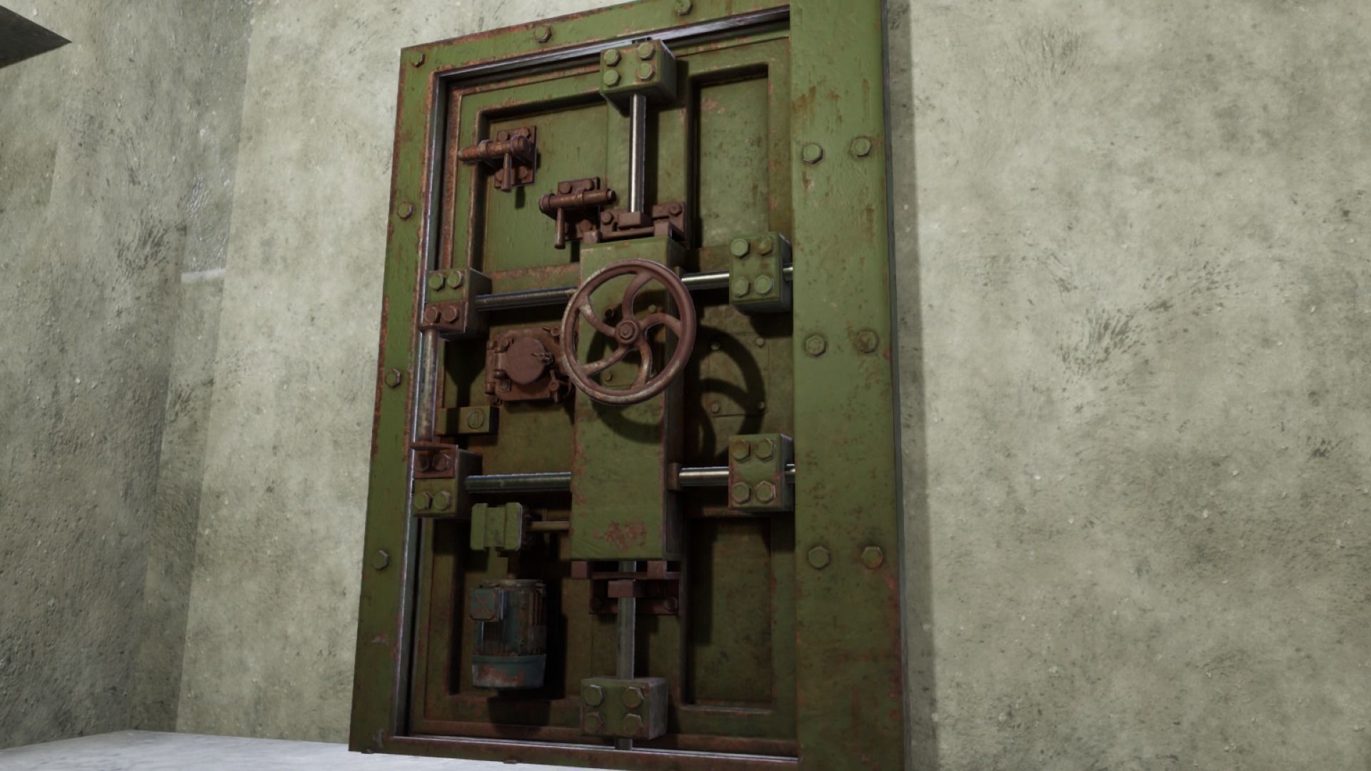 Bunker Pack Low-poly 3D model_24