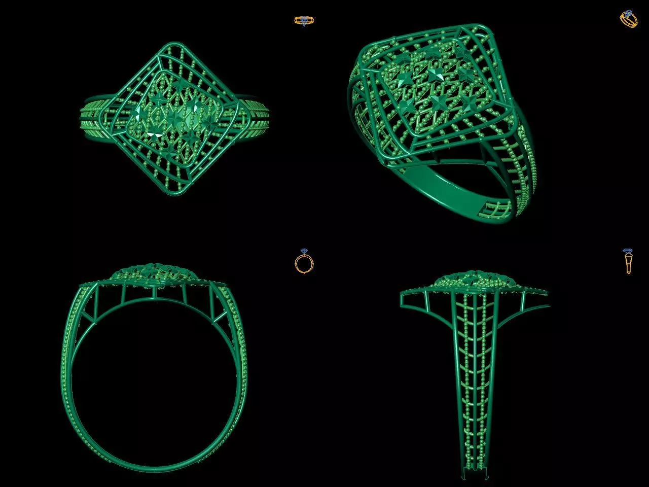 Ring 35 3D print model_0