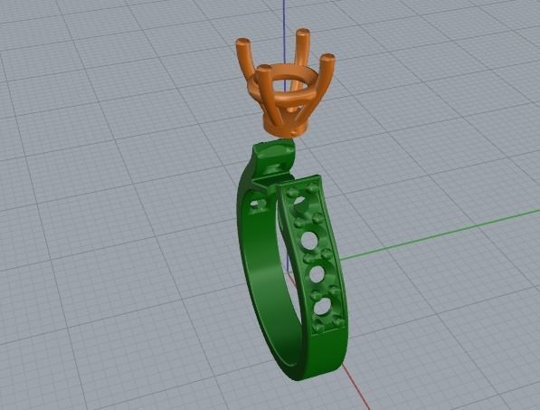 Ring 908 3D print model_7