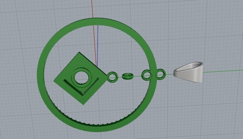 Pendant 903 3D print model_8