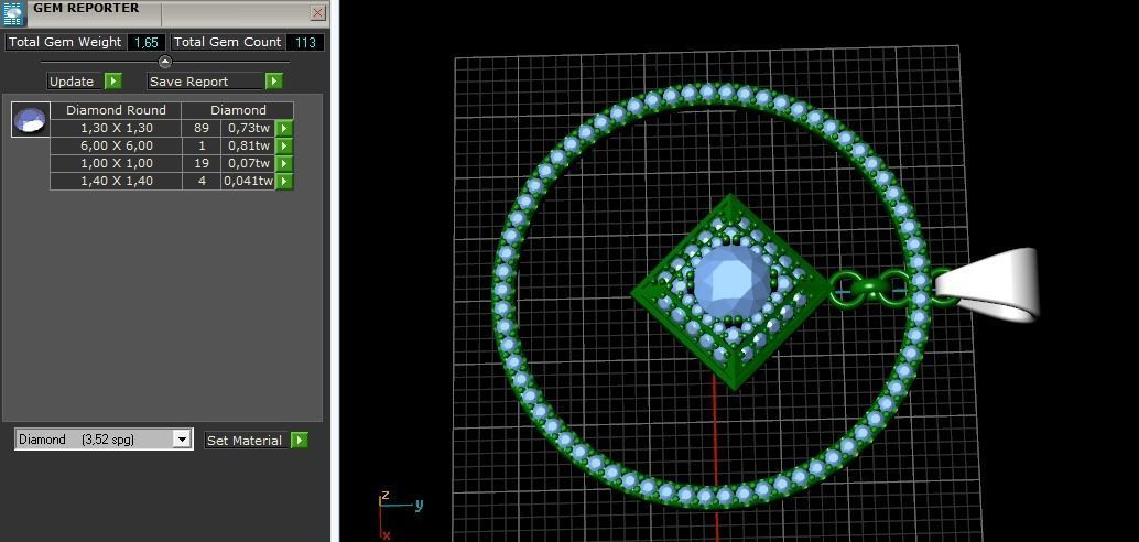 Pendant 903 3D print model_5