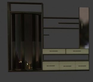 TOP 10 CABINETS Low-poly 3D model_7