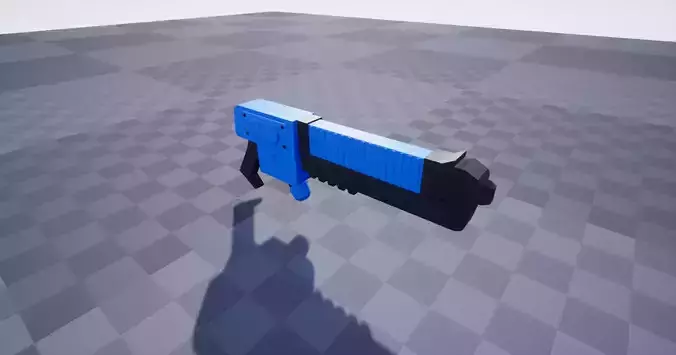 Blue Pistol