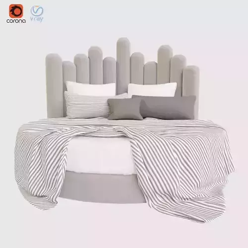 Round Bed