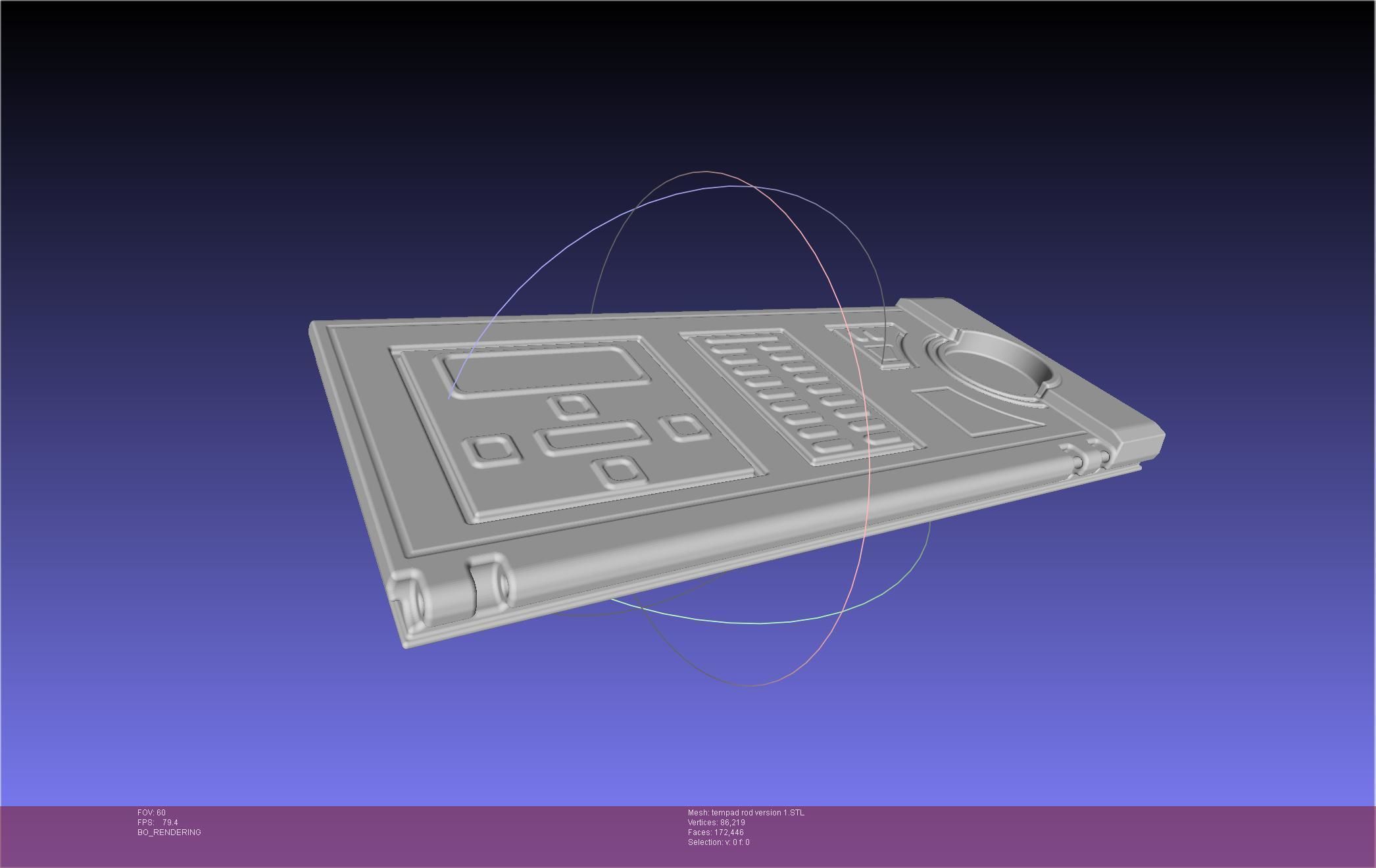 Loki TVA TemPad Printable Assembly 3D print model_120