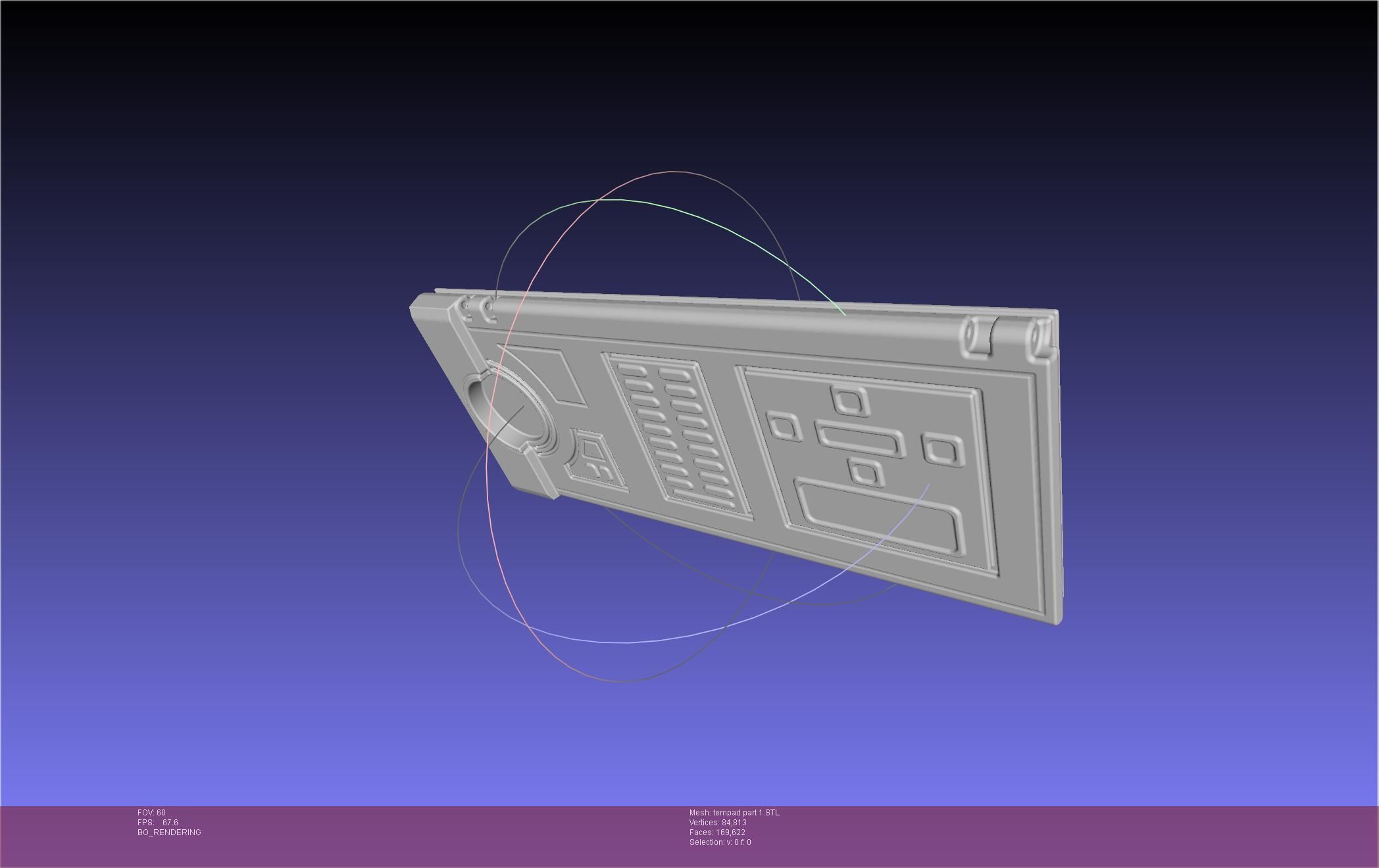 Loki TVA TemPad Printable Assembly 3D print model_60