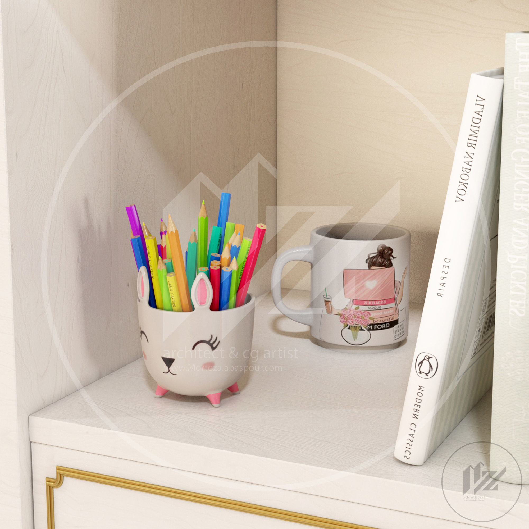 Circu Bed 3D model_5