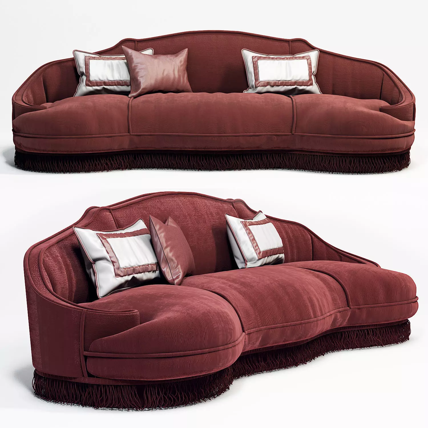 Sofa modern 3D model
