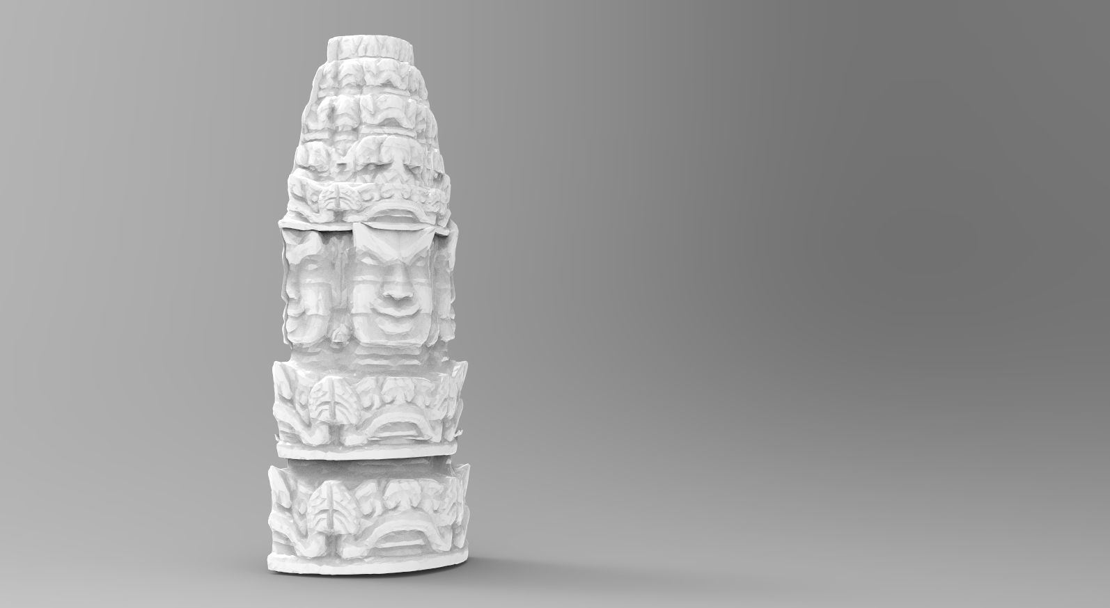 Mayan stones model 3d 3D model_1
