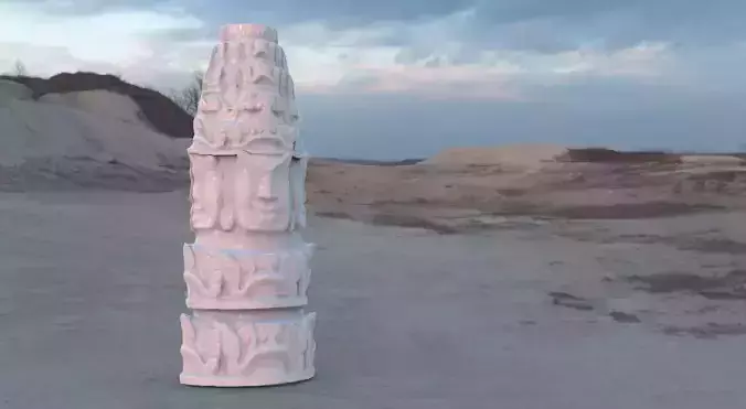 Mayan stones model 3d 3D model