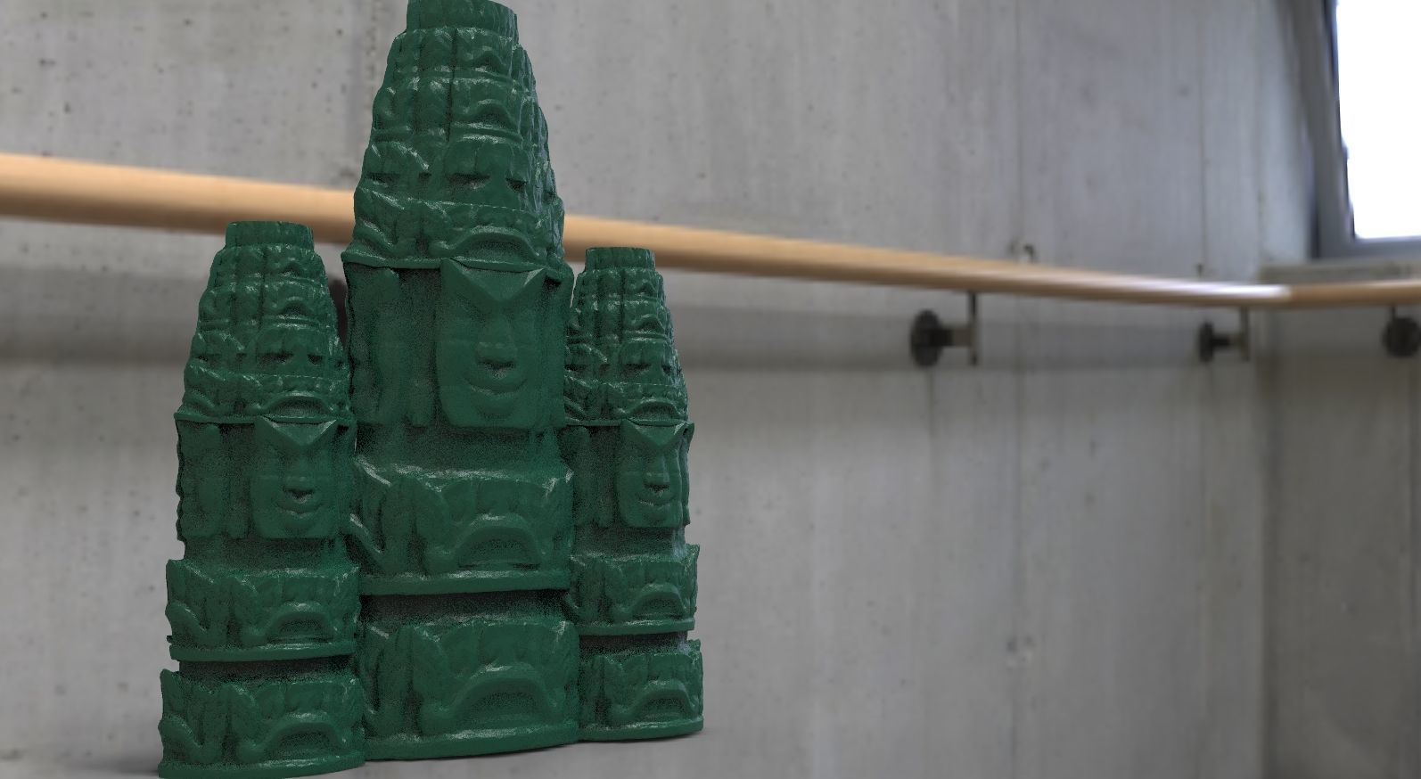 Mayan Stones 2 large collection merged 3D model_3