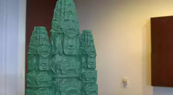 Mayan Stones 2 large collection merged 3D model