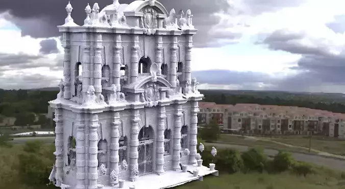 Fantasy architecture architecture hotel 1 