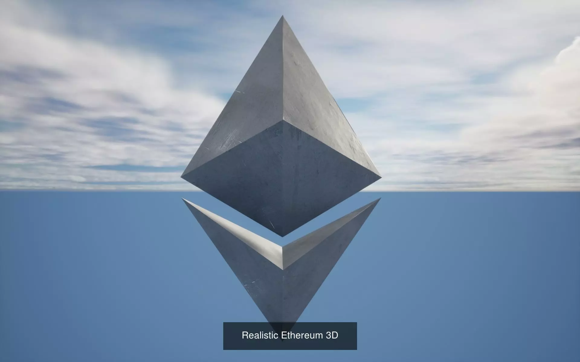 Cryptocurrency Realistic 3D models 3D Model Collection_0