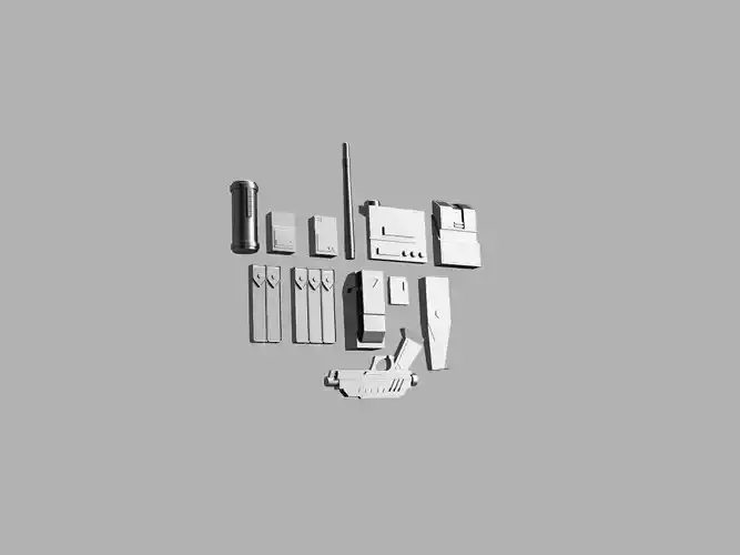 1 12 Clone Trooper Build Up Pack for The Black Series 3D print model