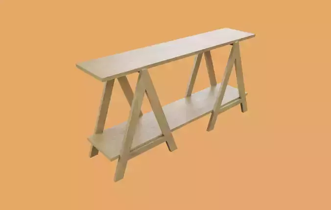 Wooden Sawhorse Support Carpentry