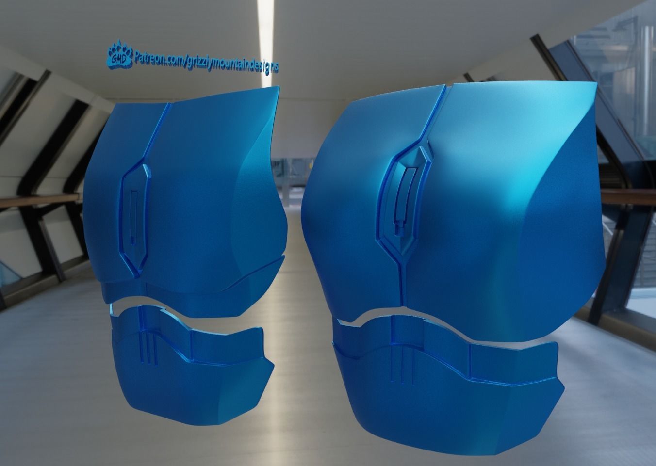 Male Bo Katan style Chest armor universal 3D print model_2