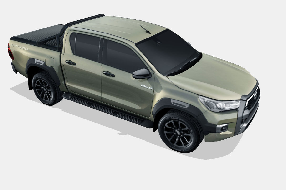 Toyota Hilux 2021 Low-poly 3D model_14