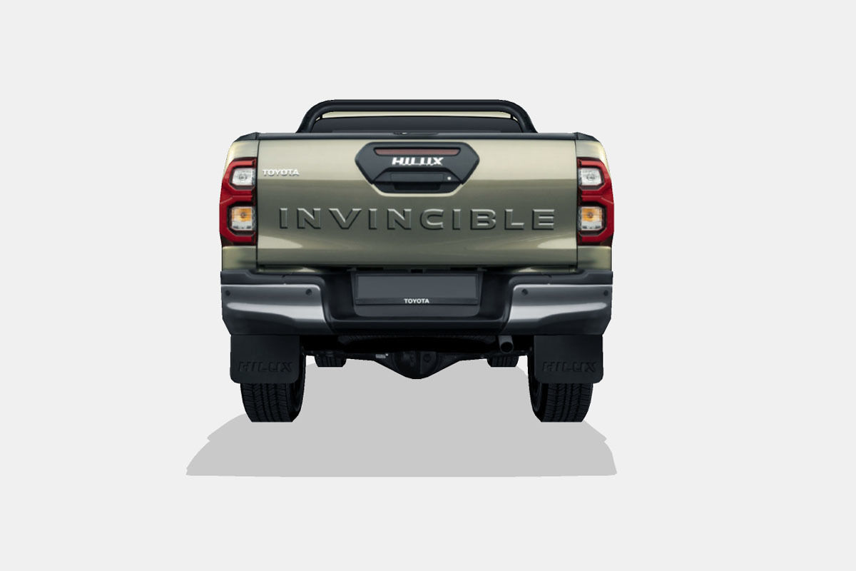 Toyota Hilux 2021 Low-poly 3D model_8